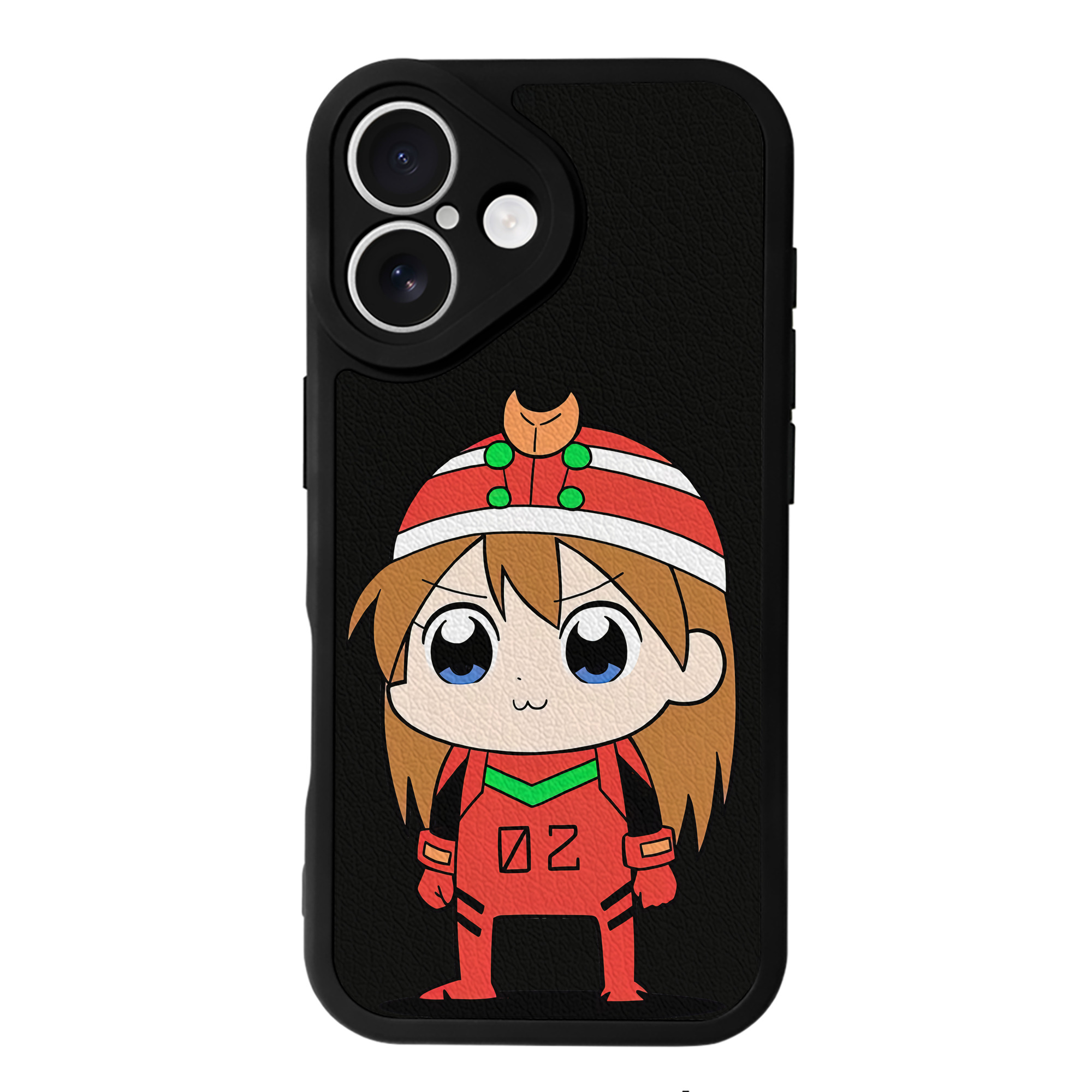 （画像用） EVA 新世紀エヴァンゲリオン 【iPhone 16シリーズ対応】シリコンスマホケース（レザー調） 材質：シリコン